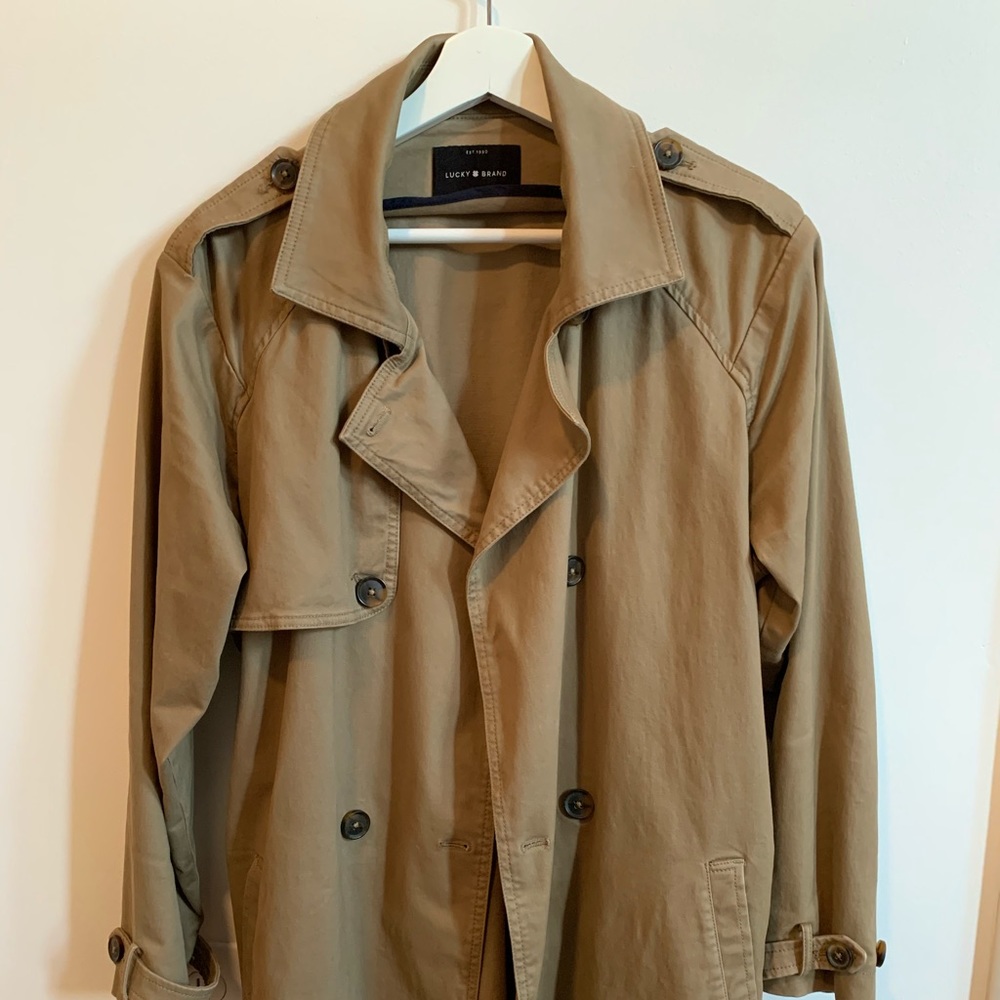 Lucky Brand Heavy-Weight Trench